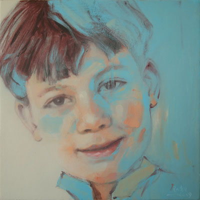 Porträt August ´19 / 50 x 50 Private collection Munich