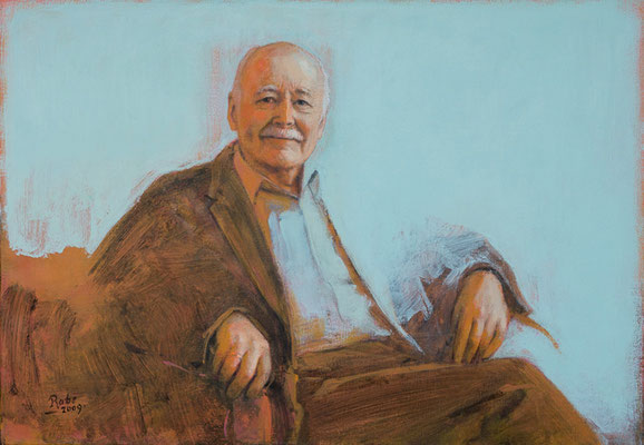 Porträt Wolfram T. '09 / 70 x 100                         Private collection Munich