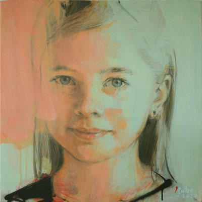 Porträt Cäcilie ´20 / 50 x 50 Private collection near Munich