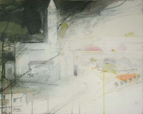 Landschaft in Italien  `21 / 40 x 50   
