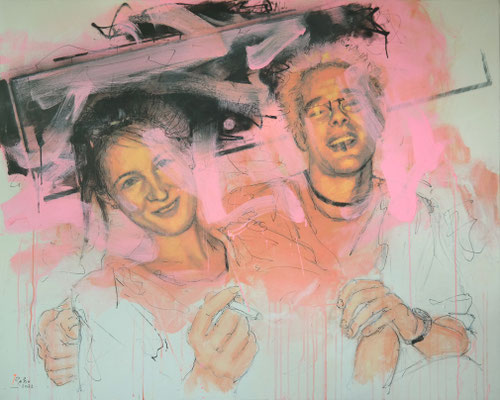 Okka und Michael `22 / 120 x 150                       Private collection Westerstede