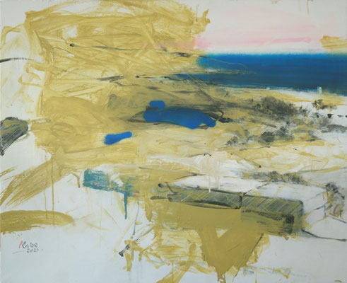 Landschaft in Kalabrien VI  '21 / 75 x 92   Private collection near Munich