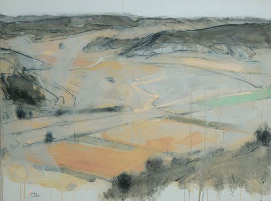 Landschaft in Kastilien, I, ´23 / 80 x 108  Private collection Madrid