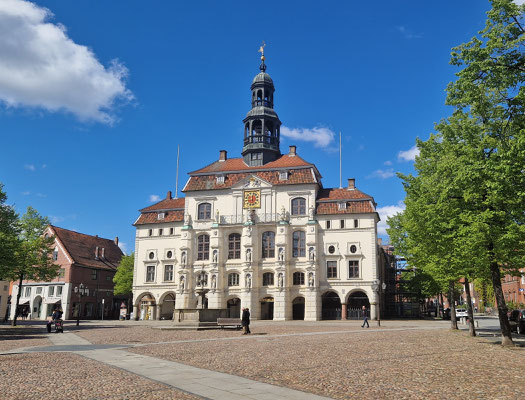 Rathaus und Marktplatz Lüneburg