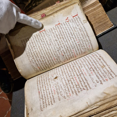 historische Handschrift aus dem Magazin der Ratsbücherei