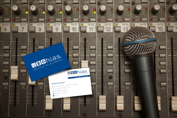 Visitenkarten – h.i.a.s. audio