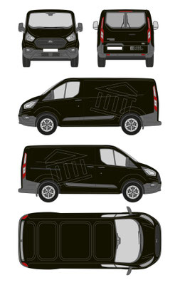Firmenbusbeklebung - Casa Sasso