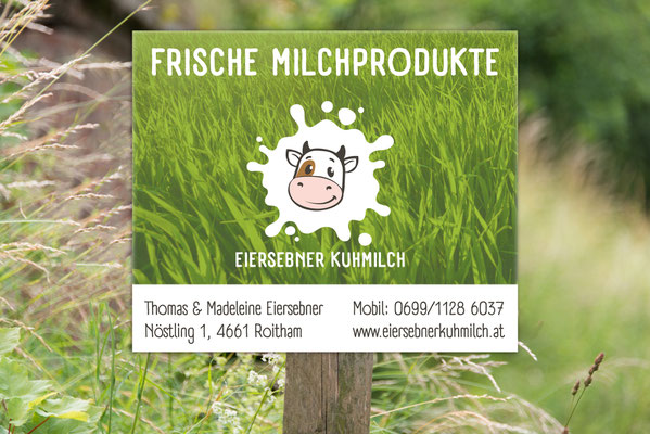 Tafel – Eiersebner Kuhmilch
