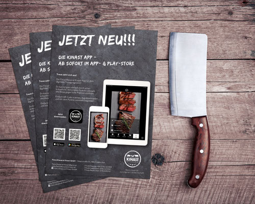 Flyer – Fleischhauerei Kinast