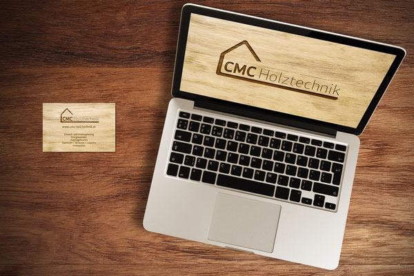 Visitenkarten, Webseite – CMC Holztechnik GmbH