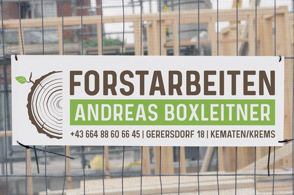 Forstarbeiten Andreas Boxleitner - Transparent