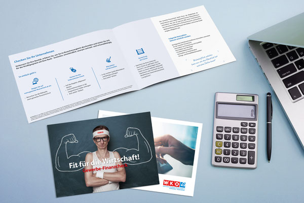 Bewerbungs-Folder "Gewerbe-Finanzcheck" - WKO Oberösterreich
