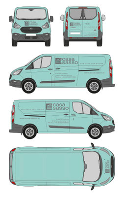Firmenbusbeklebung - Casa Sasso