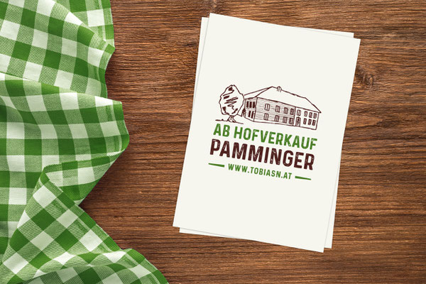 Logogestaltung - Ab Hofverkauf Pamminger