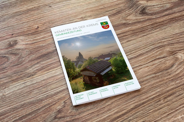 Titelseite Gemeindezeitung – Gemeinde Kematen an der Krems