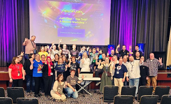 Musicalworkshop "Let's Sing Star Trek" auf der FedCon32 