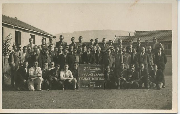Promotion 1941.   Mais est-ce à Toulouse ?