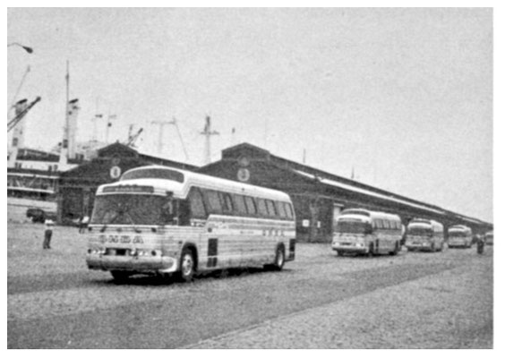 Mit den Bussen zum  "Cementerio del Norte" - zum Gräberfeld.