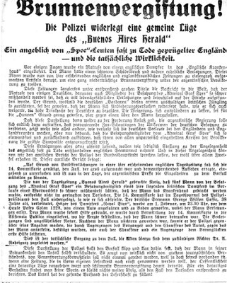 Ein unbeschreiblicher Pressekrieg. 