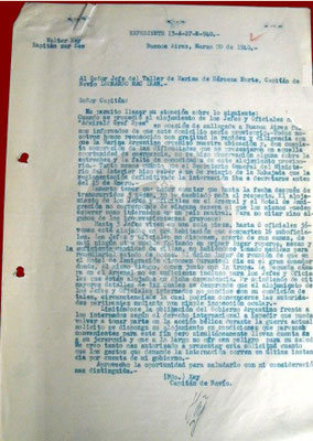 Schreiben vom 20. März 1940.