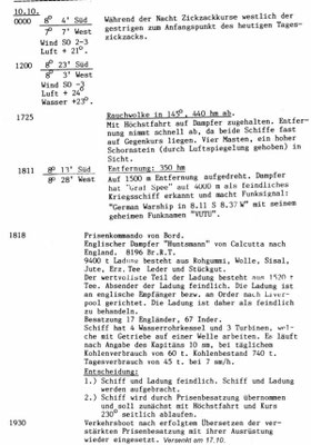 KTB-Auszug "Huntsman".