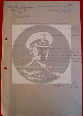 Dokument vom 26. Dezember 1939.