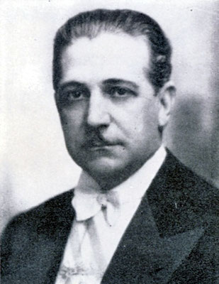 Präsident A. Baldomir.