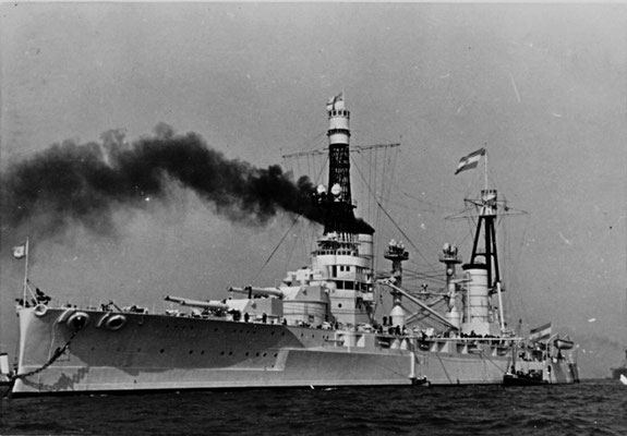 Das Argentinisches Linienschiff "Moreno".