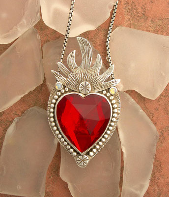 Red sacred heart #1