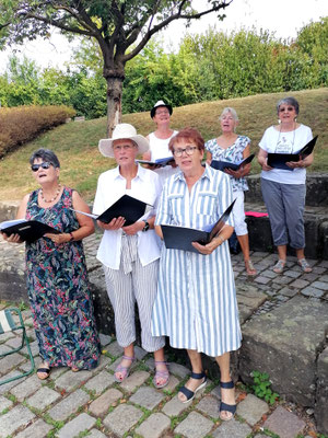 Die "Lerchen" im Chor
