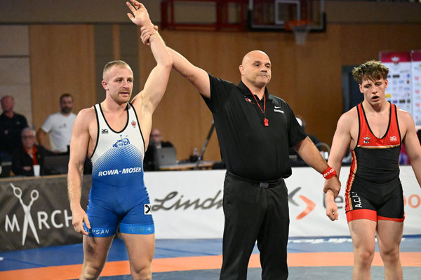 Siegte bis 88kg Freitil souverän: Lukas Gastl