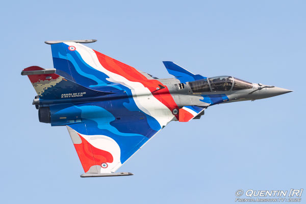Rafale Solo Display Meeting de l'Air BA709 Cognac 2026