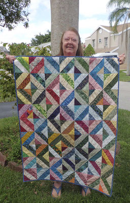 Scrap Quilt 2021 wall quilt