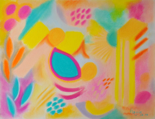 My heart sings with joy, 06.2017 - Pastel sec sur papier (29x22,5cm)