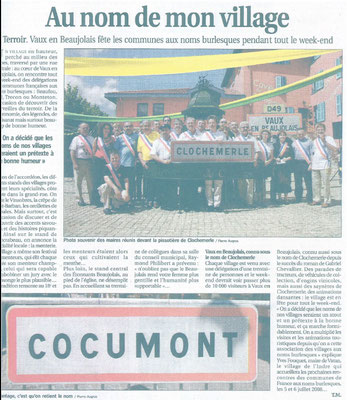 5e rassemblement - Clochemerle