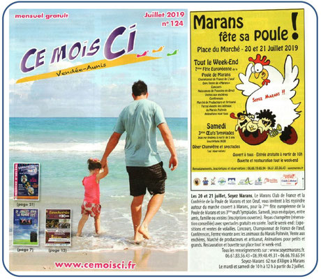 Marans fête sa poule 2019 - Ce mois ci - Juillet 2019