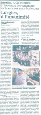 5e rassemblement - Clochemerle