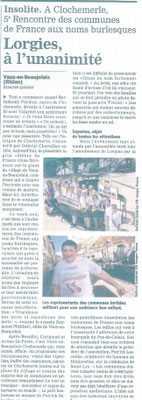 5e rassemblement - Clochemerle