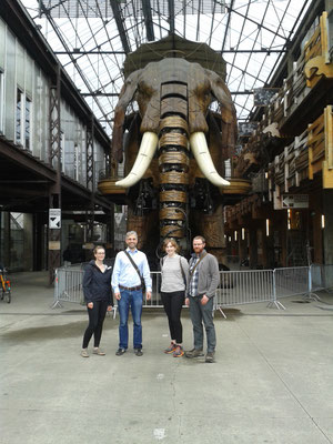 And they even have a mechanical Elephant in Nantes!