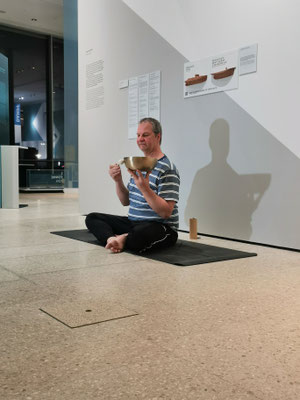 Fotos vom „Yoga ungewöhnlich“ – Maritimes Yoga im Deutschen Schifffahrtsmuseum!
