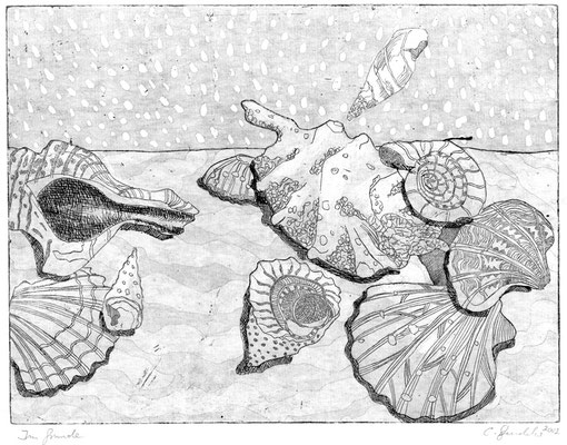 Im Grunde, 2002, Aquatinta, 15x20