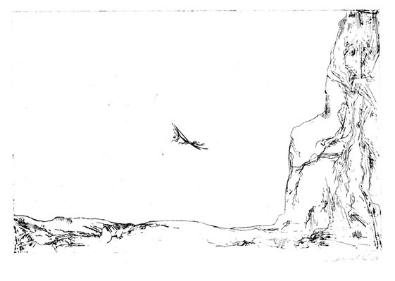 Ohne Titel, 2004, Strichätzung, 10x12