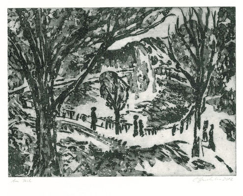 Am Teich, 2012, Reservage, 15x20