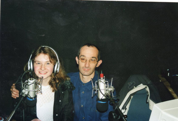 Harald Erasimy mit Radiokollegin und Sängerin Silke Scharf (Foto 2002)