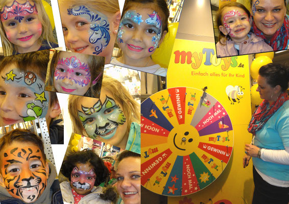 Kinderschminken Heilbronn zum Geburtstag