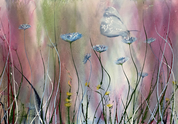 Der Duft des Zarten     100/70     Acryl auf Leinwand            20161500