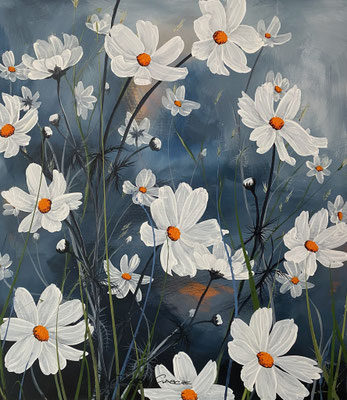 Redliche Energie     70x80     Acryl auf Leinwand                   20231700