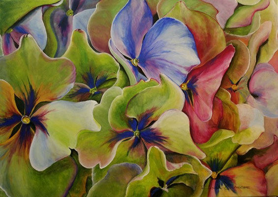 Das Licht im Leben   70x4x50    Acryl auf Leinwand              20151200