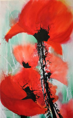 Power of Love  65x105   Acryl auf Leinwand                20161300