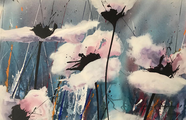 Reserviert!   Liebes Kraft    60x40   Acryl auf Leinwand                             2020600